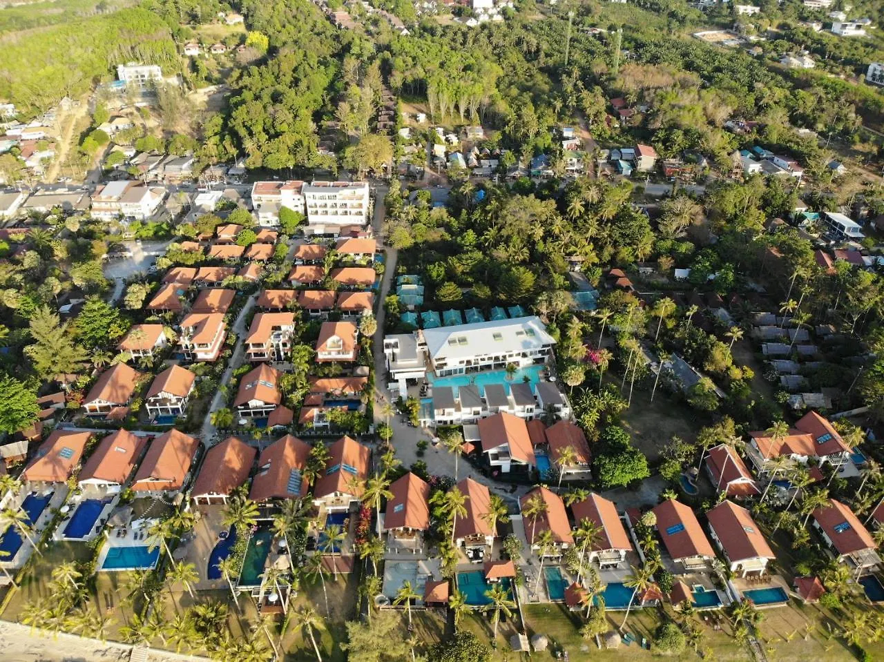 Malee Beach Villas location